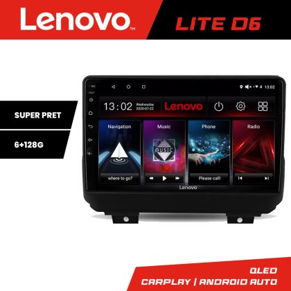 Navigatie Jeep Wrangler 2018- Lenovo Kit-WRANGLER 8 core 6+128 GB Android Waze USB Navigatie Internet Youtube Radio CarStore Technology