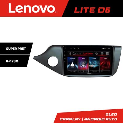 Navigatie Kia Ceed 2012-2018 Lenovo Kit-KI39 8 core 6+128 GB Android Waze USB Navigatie Internet Youtube Radio CarStore Technology