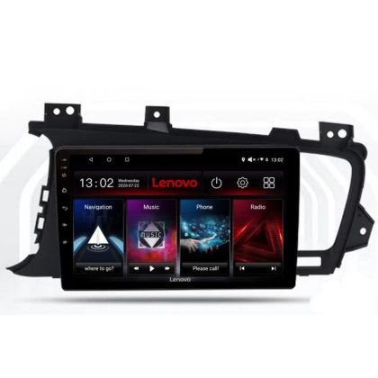 Navigatie Kia Optima 2011-2013 Lenovo Kit-091 8 core QLED 2K 4+64 360 Android Waze USB Navigatie Internet Youtube Radio CarStore Technology