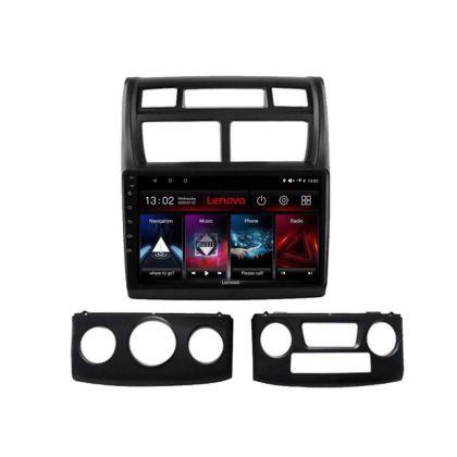 Navigatie Kia Sportage 2007-2013 Lenovo Kit-023 8 core QLED 2K 4+64 360 Android Waze USB Navigatie Internet Youtube Radio CarStore Technology