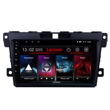 Navigatie Mazda CX-7 2009 Lenovo Kit-097 8 core QLED 2K 4+64 360 Android Waze USB Navigatie Internet Youtube Radio CarStore Technology