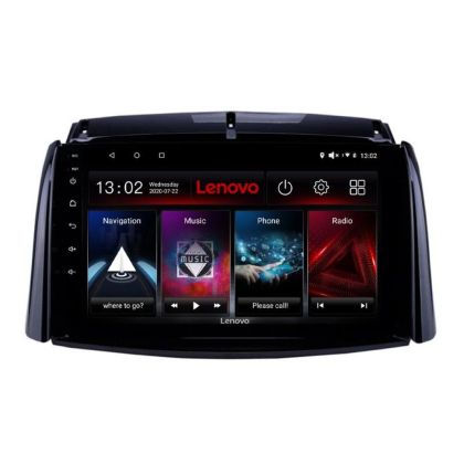 Navigatie Renault Koleos 2009-2016 Lenovo Kit-KOLEOS 8 core 6+128 GB Android Waze USB Navigatie Internet Youtube Radio CarStore Technology