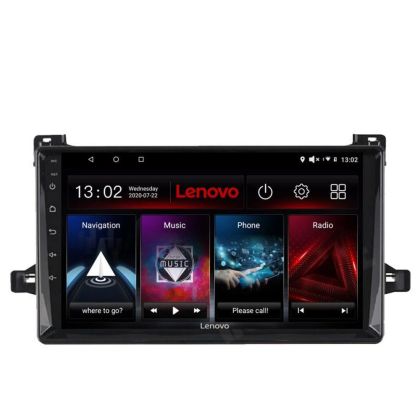 Navigatie Toyota Prius dupa 2015 Lenovo Kit-TY50 8 core 6+128 GB Android Waze USB Navigatie Internet Youtube Radio CarStore Technology