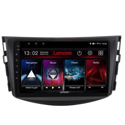 Navigatie Toyota RAV4 Lenovo Kit-018 8 core QLED 2K 4+64 360 Android Waze USB Navigatie Internet Youtube Radio CarStore Technology