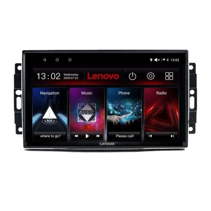 Navigatie Chrysler Jeep Lenovo Kit-202 8 core QLED 2K 4+64 360 Android Waze USB Navigatie Internet Youtube Radio v2 CarStore Technology