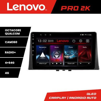 Navigatie Citroen Berlingo 2019-2021 Lenovo Kit-berlingo18 8 core QLED 2K 4+64 360 Android Waze USB Navigatie Internet Youtube Radio v3 CarStore Technology