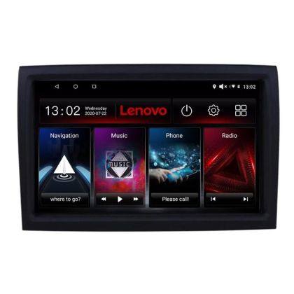 Navigatie Fiat ducato 2006- Lenovo Kit-DUCATO 8 core QLED 2K 4+64 360 Android Waze USB Navigatie Internet Youtube Radio CarStore Technology