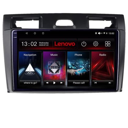 Navigatie Ford Fiesta MK5 2002-2008 Android radio gps internet 8 core QLED 2K 4+64 360 Lenovo CarStore Technology