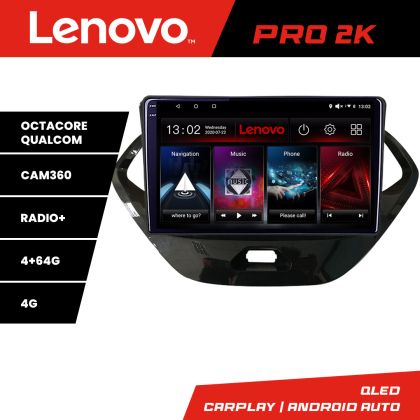 Navigatie Ford KA 2015-2020 Android radio gps internet 8 core QLED 2K 4+64 360 Lenovo CarStore Technology