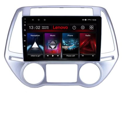 Navigatie Hyundai I20 2011-2014 manual si automat Android radio gps internet 8 core QLED 2K 4+64 360 Lenovo CarStore Technology