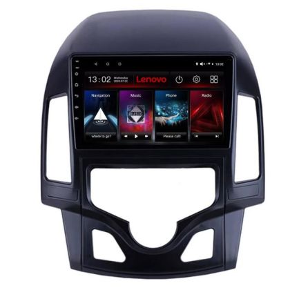 Navigatie Hyundai I30 2009-2012 clima automata Lenovo Kit-I30AUTOMATIC 8 core QLED 2K 4+64 360 Android Waze USB Navigatie Internet Youtube Rad CarStore Technology