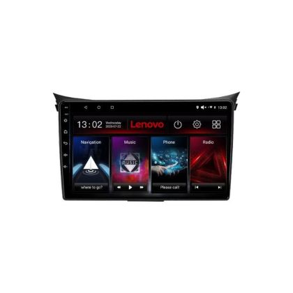 Navigatie Hyundai I30 2011-2016 8 core QLED 2K 4+64 360 Android Waze USB Navigatie Internet Youtube Radio Lenovo CarStore Technology