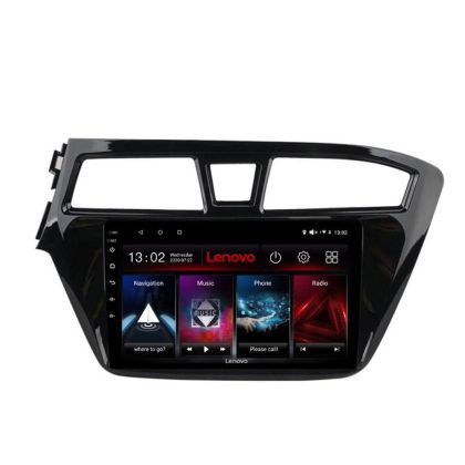 Navigatie Hyundai i20 2015-2018 Lenovo Kit-517 8 core QLED 2K 4+64 360 Android Waze USB Navigatie Internet Youtube Radio CarStore Technology