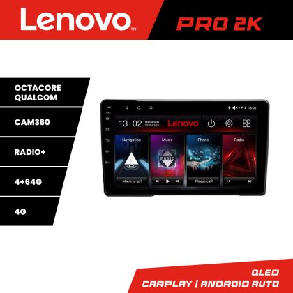 Navigatie Peugeot 308 2013-2017 Lenovo Kit-308 cu Android Radio Bluetooth internet 8 core QLED 2K 4+64 360 CarStore Technology