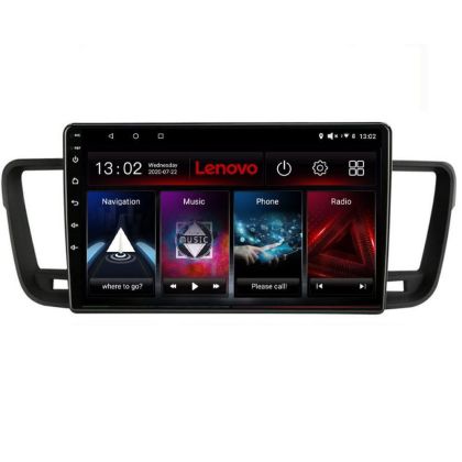 Navigatie Peugeot 508 Lenovo Kit-5637 8 core QLED 2K 4+64 360 Android Waze USB Navigatie Internet Youtube Radio CarStore Technology