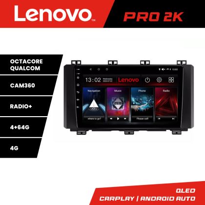 Navigatie Seat Ateca Android radio gps internet 8 core QLED 2K 4+64 360 Lenovo CarStore Technology
