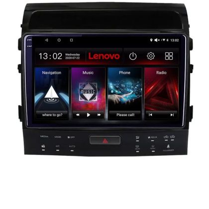 Navigatie Toyota Landcruiser 200 V8 2007-2015 cu navi si 360 Android radio gps internet 8 core QLED 2K 4+64 360 Lenovo CarStore Technology