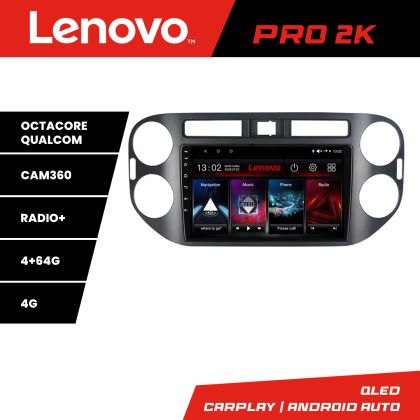 Navigatie VW Tiguan 2009-2015 Android radio gps internet 8 core QLED 2K 4+64 360 Lenovo CarStore Technology