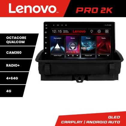 Navigatie Audi Q3 2011-2018 Android radio gps internet 8 core QLED 2K 4+64 360GB 4-Core Lenovo CarStore Technology
