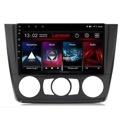 Navigatie BMW Seria 1 E87 2007-2011 clima manuala Lenovo Kit-bmw117-manual 8 core QLED 2K 8+256 360 Android Waze USB Navigatie Internet Youtub CarStore Technology