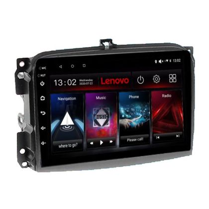 Navigatie Kia Rio Lenovo Kit-504 8 core QLED 2K 8+256 360 Android Waze USB Navigatie Internet Youtube Radio CarStore Technology