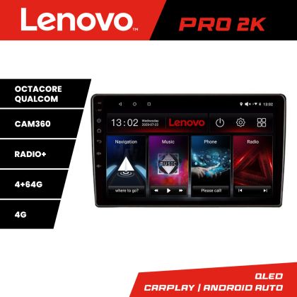 Navigatie Kia Sorento 2012-2015 Lenovo Kit-SORENTO12 8 core QLED 2K 4+64 360 Android Waze USB Navigatie Internet Youtube Radio CarStore Technology