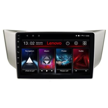 Navigatie Lexus RX 2003-2009 Lenovo Kit- rx-03 8 core QLED 2K 4+64 360 Android Waze USB Navigatie Internet Youtube Radio CarStore Technology