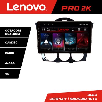 Navigatie Mazda RX8 2008-2011 Android radio gps internet 8 core QLED 2K 4+64 360 Lenovo CarStore Technology
