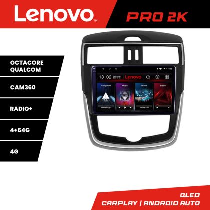 Navigatie Nissan Pulsar 2014-2018 Android radio gps internet 8 core QLED 2K 4+64 360 Lenovo CarStore Technology