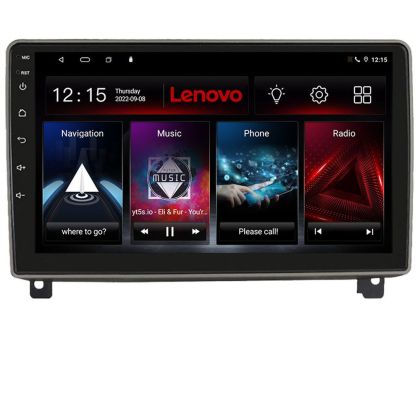 Navigatie Porsche Cayenne 2002-2011 Lenovo Kit-443 8 core QLED 2K 8+256 360 Android Waze USB Navigatie Internet Youtube Radio CarStore Technology