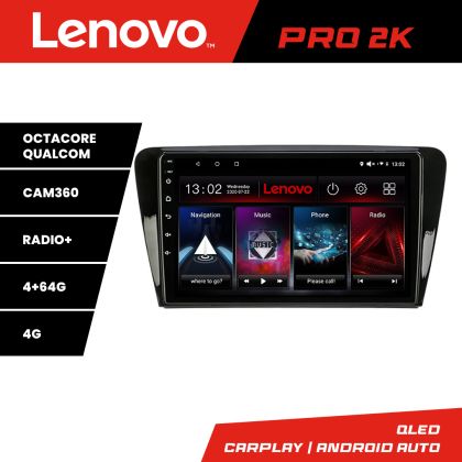 Navigatie Skoda Rapid Seat Toledo 2013+ Android radio gps internet 8 core QLED 2K 4+64 360 Lenovo CarStore Technology