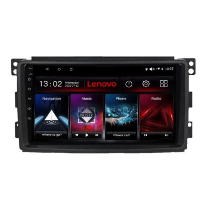 Navigatie Smart 2005-2010 Lenovo Kit-SMART05 8 core QLED 2K 4+64 360 Android Waze USB Navigatie Internet Youtube Radio CarStore Technology