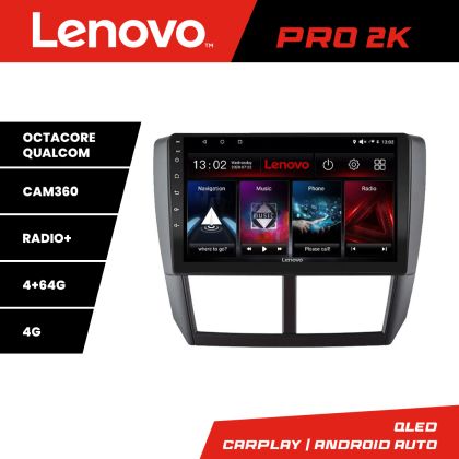 Navigatie Subaru Forester 2007-2013 Lenovo Kit-SU01 8 core QLED 2K 4+64 360 Android Waze USB Navigatie Internet Youtube Radio CarStore Technology