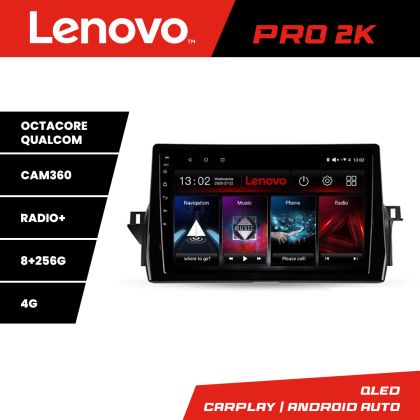 Navigatie Toyota Camry 2021- Lenovo Kit-camry2021 8 core QLED 2K 8+256 360 Android Waze USB Navigatie Internet Youtube Radio CarStore Technology