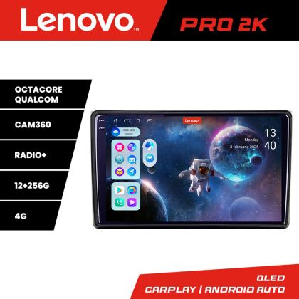 Navigatie Audi A4 B6  Lenovo Kit-050 8 core QLED 2K 12+256 360 Android Waze USB Navigatie Internet Youtube Radio v1 CarStore Technology