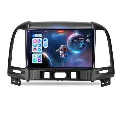 Navigatie Hyundai Santa Fe Lenovo Kit-008 8 core QLED 2K 12+256 360 Android Waze USB Navigatie Internet Youtube Radio CarStore Technology