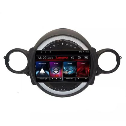 Navigatie Mini 2007-2011 8 core QLED 2K 8+256 360 Android Waze USB Navigatie Internet Youtube Radio Lenovo CarStore Technology