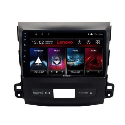 Navigatie Mitsubishi Outlander 2010 Lenovo Kit-056 8 core QLED 2K 12+256 360 Android Waze USB Navigatie Internet Youtube Radio v2 CarStore Technology