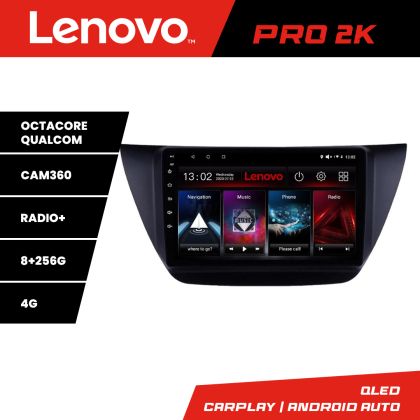 Navigatie Mitubishi Lancer 2001-2007 Lenovo Kit-LANCER07 8 core QLED 2K 8+256 360 Android Waze USB Navigatie Internet Youtube Radio CarStore Technology
