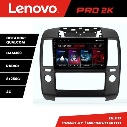 Navigatie Nissan Navara Pathfinder 2005-2010 Lenovo Kit-NAV5 8 core QLED 2K 8+256 360 Android Waze USB Navigatie Internet Youtube Radio CarStore Technology