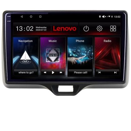 Navigatie Toyota Yaris 2020- Android radio gps internet 8 core QLED 2K 8+256 360 Lenovo CarStore Technology