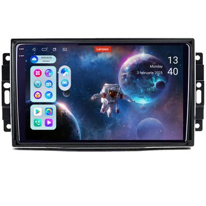 Navigatie Chrysler Jeep Lenovo Kit-202 8 core QLED 2K 12+256 360 Android Waze USB Navigatie Internet Youtube Radio v3 CarStore Technology