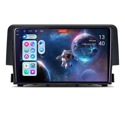Navigatie Honda Civic 2016-2020 8 core QLED 2K 12+256 360 Android Waze USB Navigatie Internet Youtube Radio Lenovo CarStore Technology