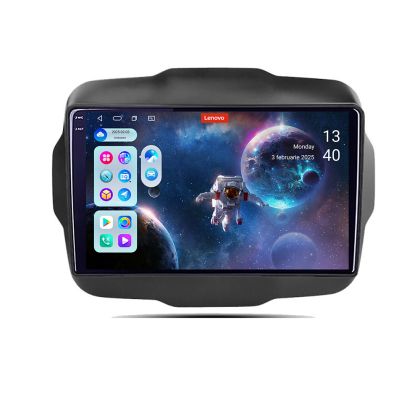 Navigatie Jeep Renegade 2015-2020 Lenovo Kit-500 8 core QLED 2K 12+256 360 Android Waze USB Navigatie Internet Youtube Radio CarStore Technology