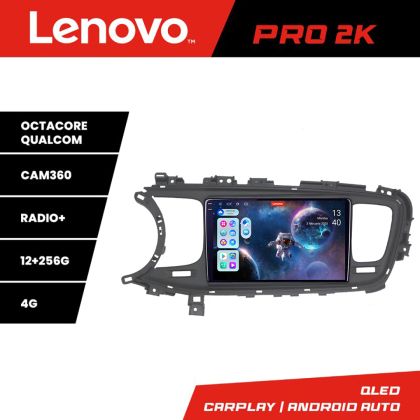 Navigatie Kia Optima 2014-2015 Android radio gps internet 8 core QLED 2K 12+256 360 Lenovo CarStore Technology