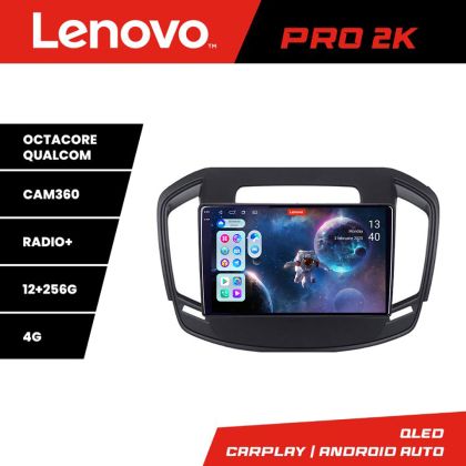 Navigatie Opel Insignia Lenovo Kit-338 8 core QLED 2K 12+256 360 Android Waze USB Navigatie Internet Youtube Radio CarStore Technology