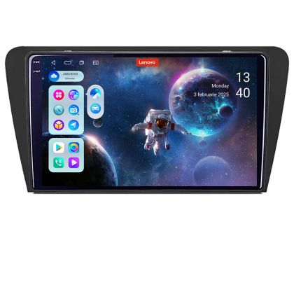 Navigatie Skoda Octavia 3 Lenovo Kit-279 8 core QLED 2K 12+256 360 Android Waze USB Navigatie Internet Youtube Radio CarStore Technology