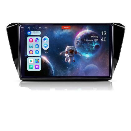 Navigatie Skoda Superb 3 2015-2017 Lenovo Kit-932 8 core QLED 2K 12+256 360 Android Waze USB Navigatie Internet Youtube Radio CarStore Technology