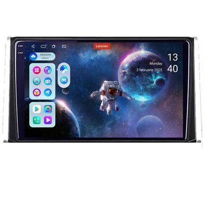 Navigatie Toyota Auris 2017- Lenovo Kit-AURIS 8 core QLED 2K 12+256 360 Android Waze USB Navigatie Internet Youtube Radio CarStore Technology