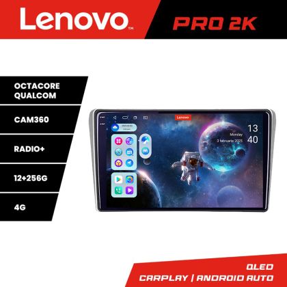 Navigatie Toyota Avensis 2003-2008 Lenovo Kit-avensis03 8 core QLED 2K 12+256 360 Android Waze USB Navigatie Internet Youtube Radio CarStore Technology